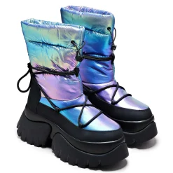 KOI footwear A Glass Mirage Snow Boots - Rainbow |<Women'S Platform Boots
