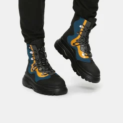 KOI footwear Ajax Men'S Trail Boots<Men'S Black Boots