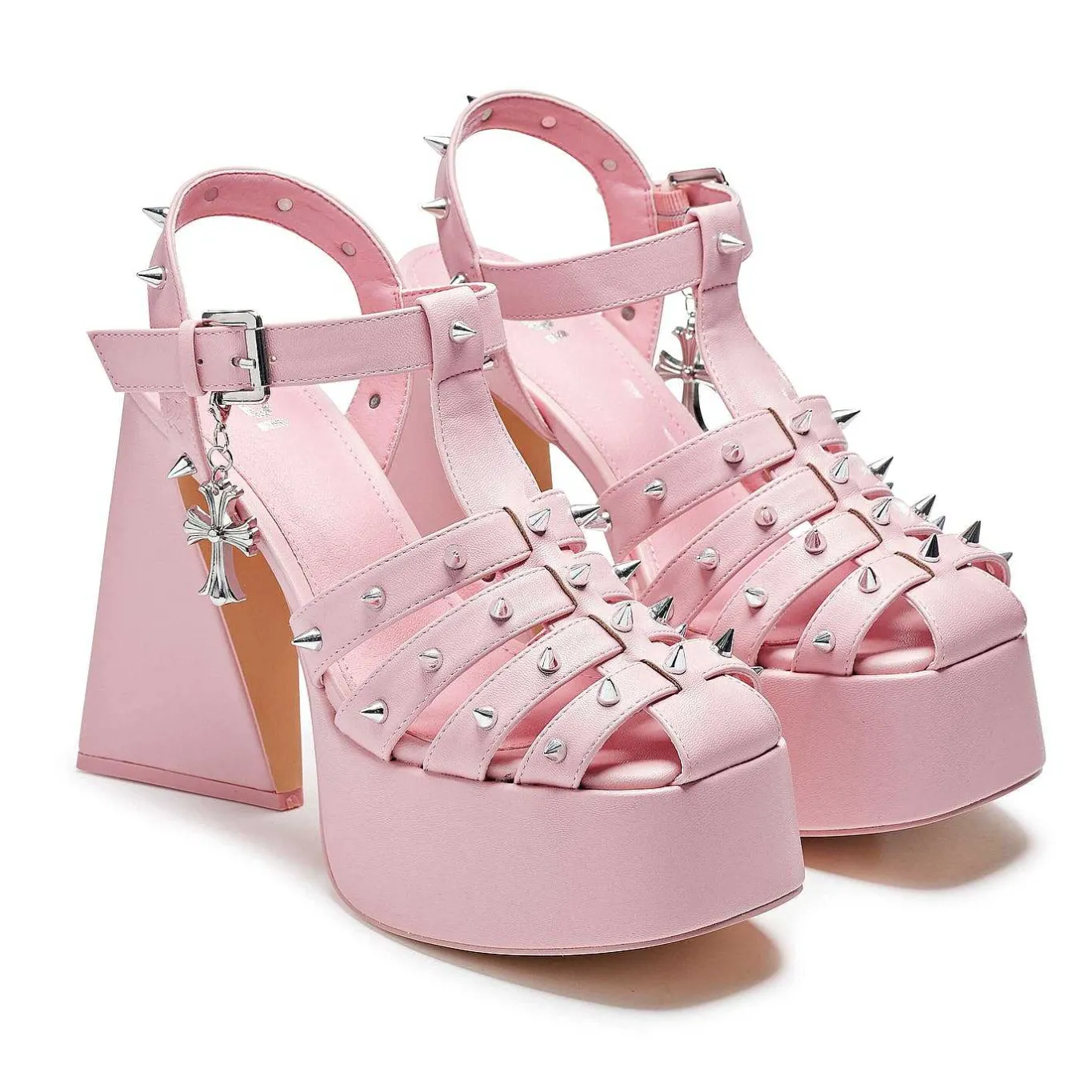 KOI footwear Angel Mist Pink Platform Heels<Women'S Platform Heels