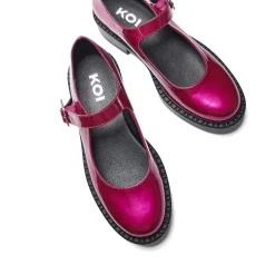KOI footwear Astral Prime Tale Mary Janes - Candy Pink<Women'S Flat Mary Janes