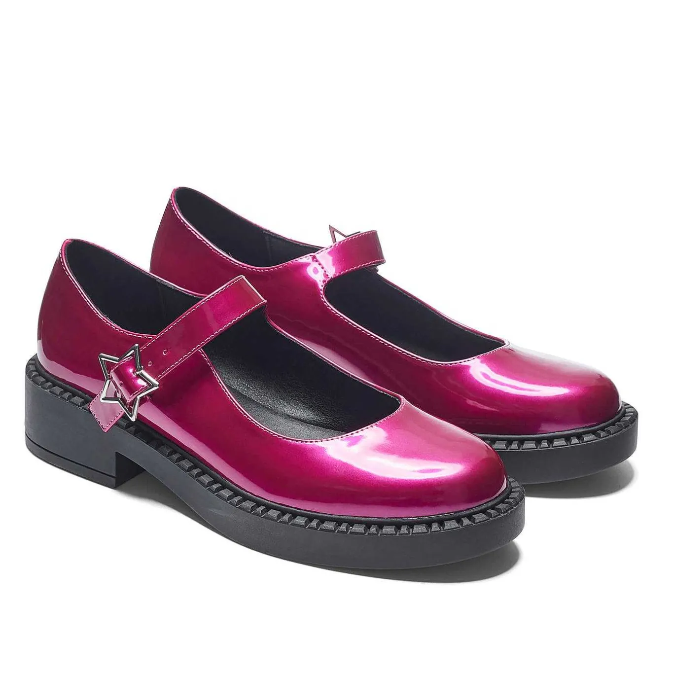 KOI footwear Astral Prime Tale Mary Janes - Candy Pink<Women'S Flat Mary Janes