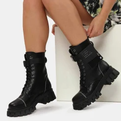 KOI footwear Banshee Fallout Cyber Boots<Women'S The Military Boot