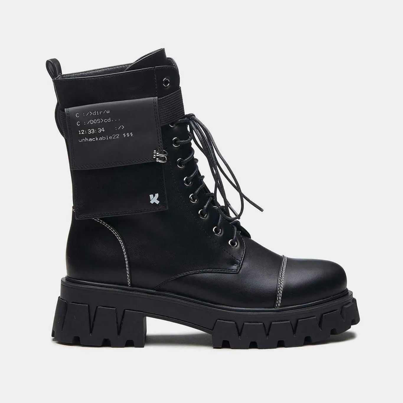 KOI footwear Banshee Men'S Fallout Cyber Boots<Men'S Biker Boots