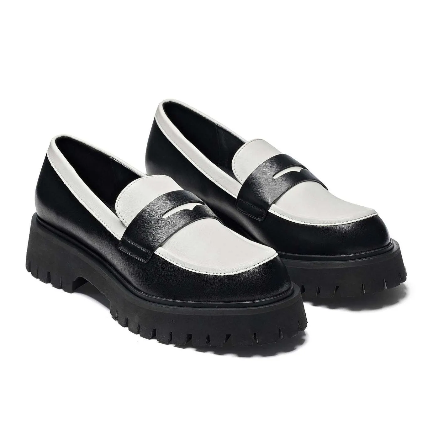 KOI footwear Birch Monochrome Loafers<Women'S Loafers