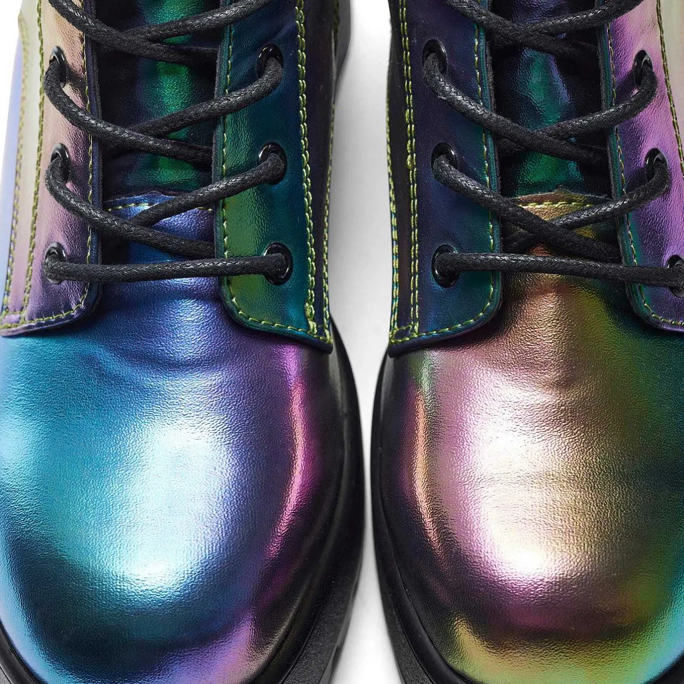 KOI footwear Bismuth Platform Military Boots - Rainbow<Women'S Ankle Boots