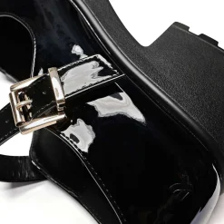 KOI footwear Black Chunky Platform Mary Jane Shoes<Women'S The Mary Jane