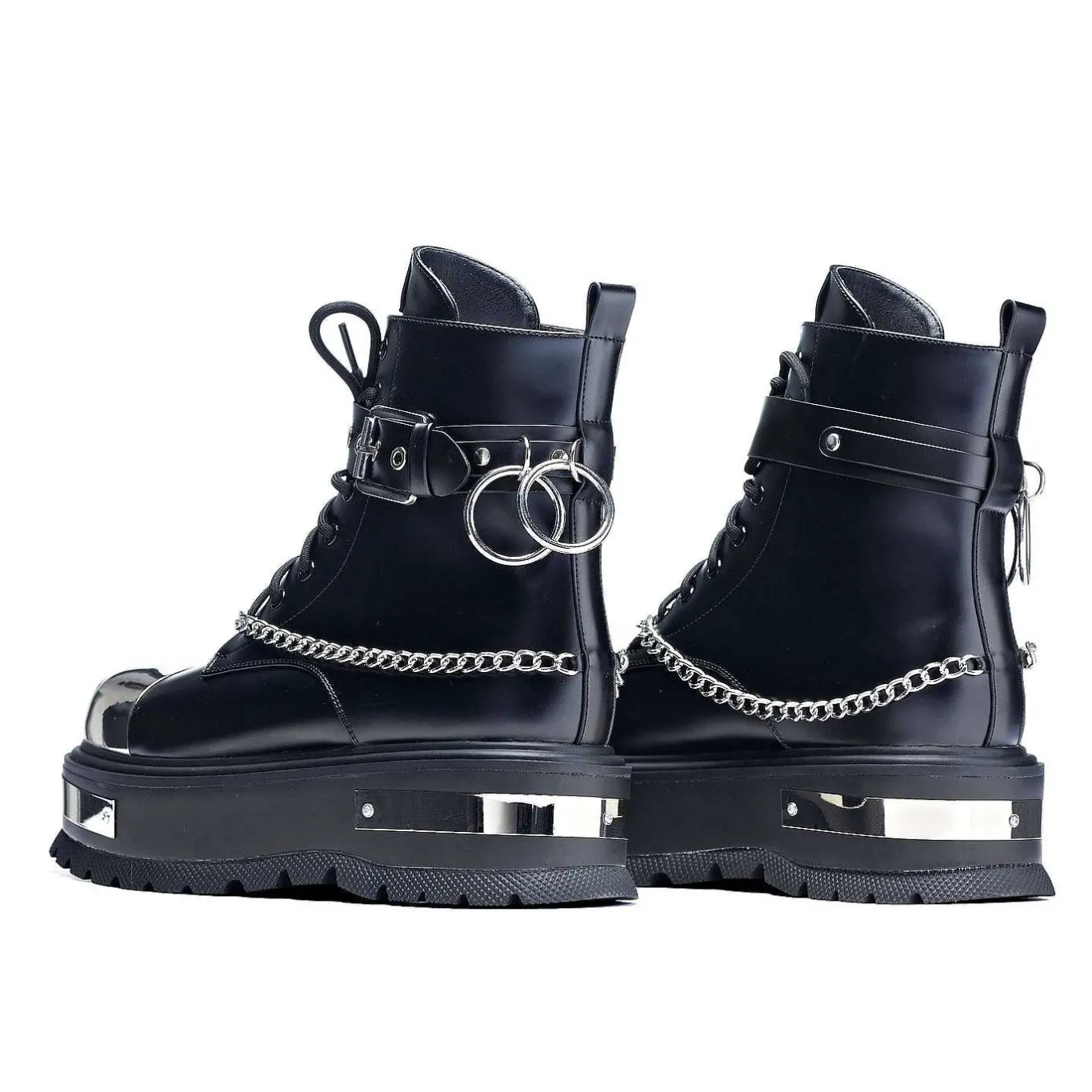 KOI footwear Borin Men'S Hardware Platform Boots<Men'S The Platform Boot