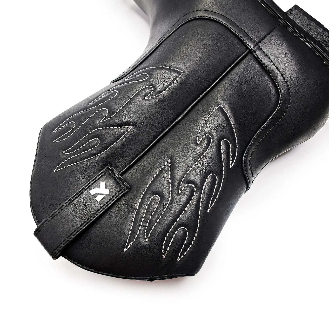 KOI footwear Broken Bronco Men'S Grey Flame Cowboy Boots<Men'S Ankle Boots