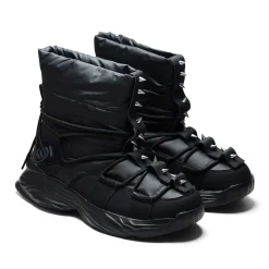KOI footwear Cauldrife Demons Men'S Spiked Snow Boots - Black |<Men'S Ankle Boots
