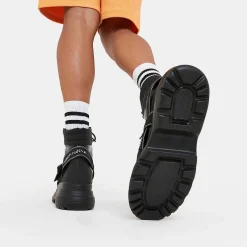 KOI footwear Cypher Men'S Black Trail Boots<Men'S Biker Boots