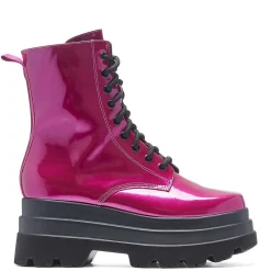 KOI footwear Deathwatch Trident Platform Boots - Candy Pink<Women'S Ankle Boots