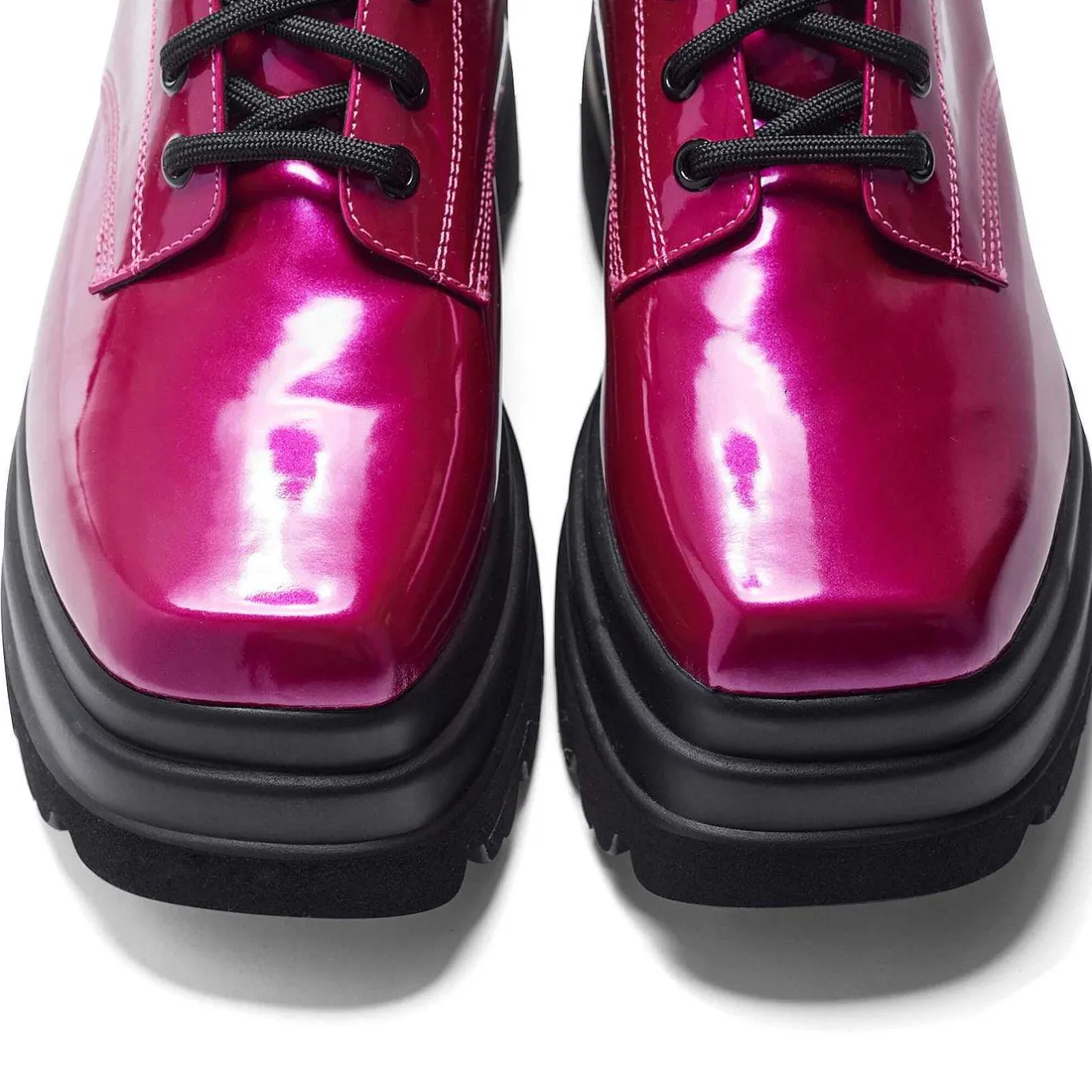 KOI footwear Deathwatch Trident Platform Boots - Candy Pink<Women'S Ankle Boots
