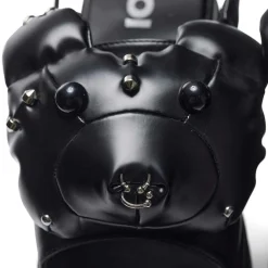 KOI footwear Grim Hardcore Chunky Sandals - Black<Women'S Platform Sandals