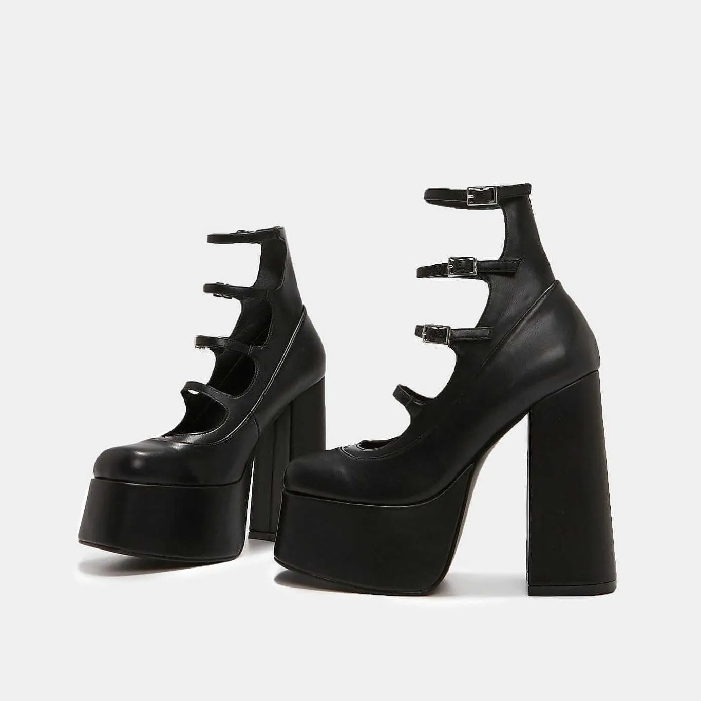 KOI footwear Gurren Strappy Platform Heels<Women'S Chunky Platform