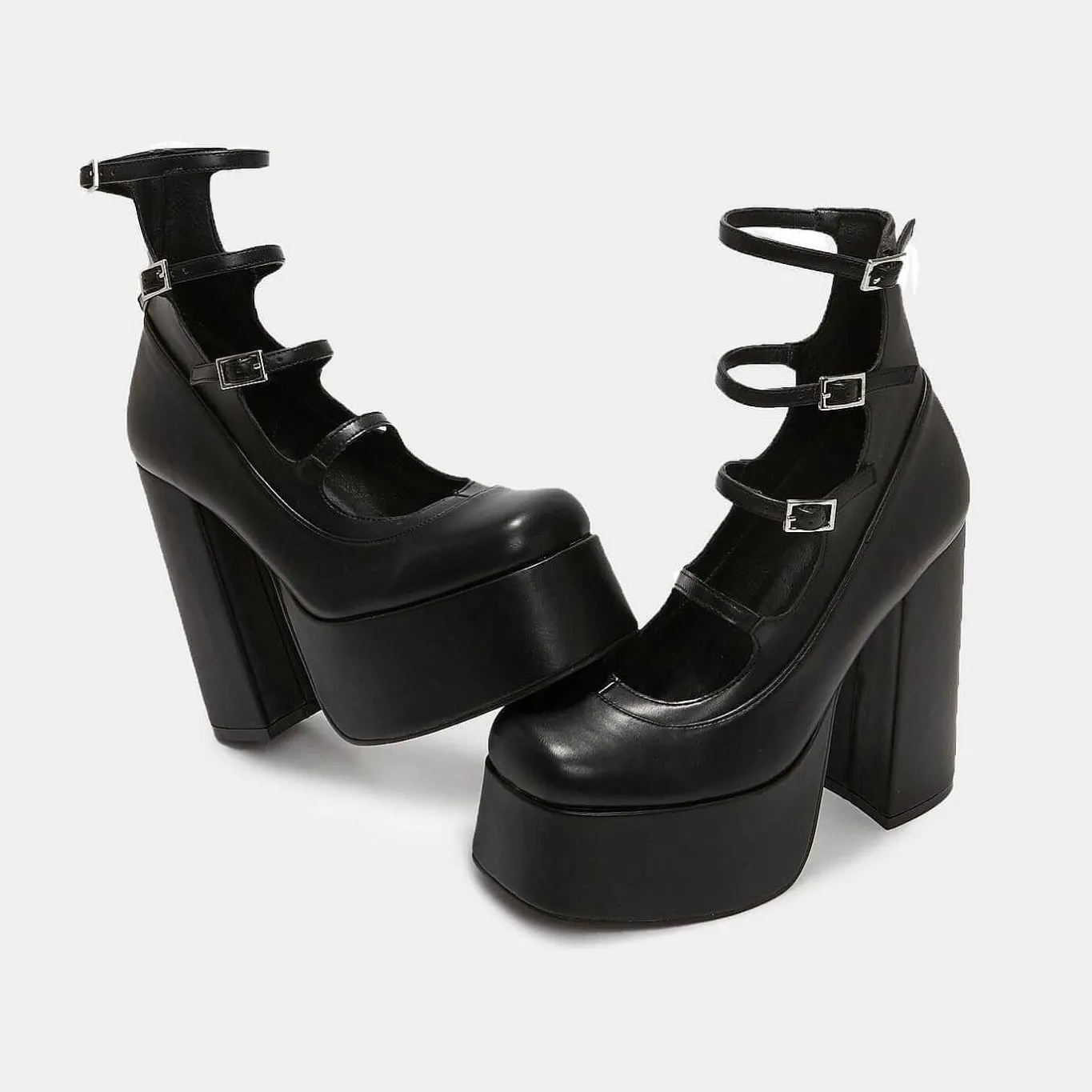 KOI footwear Gurren Strappy Platform Heels<Women'S Chunky Platform
