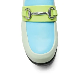 KOI footwear High Class Chunky Shoes - Mint Pastel<Women'S Loafers