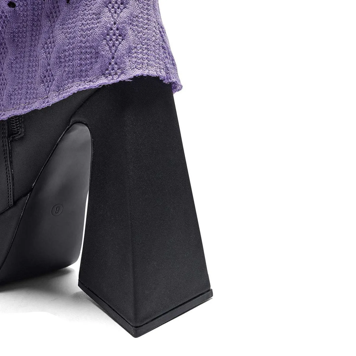 KOI footwear Jam Monster Heeled Long Boots - Purple<Women'S Heeled Boots