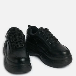 KOI footwear Jennie Striker Black Chunky Bubble Trainers<Women'S The Chunky Trainer