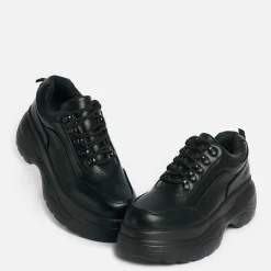 KOI footwear Jennie Striker Black Chunky Bubble Trainers<Women'S The Chunky Trainer