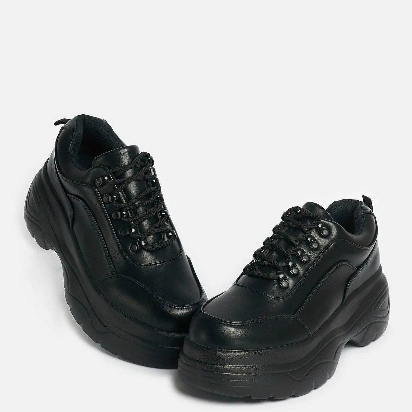 KOI footwear Jennie Striker Black Chunky Bubble Trainers<Women'S The Chunky Trainer