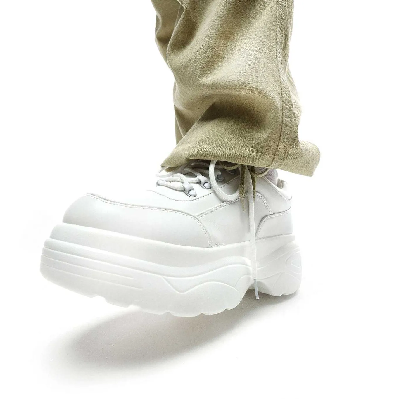 KOI footwear Jennie Striker White Chunky Bubble Trainers<Women'S The Chunky Trainer
