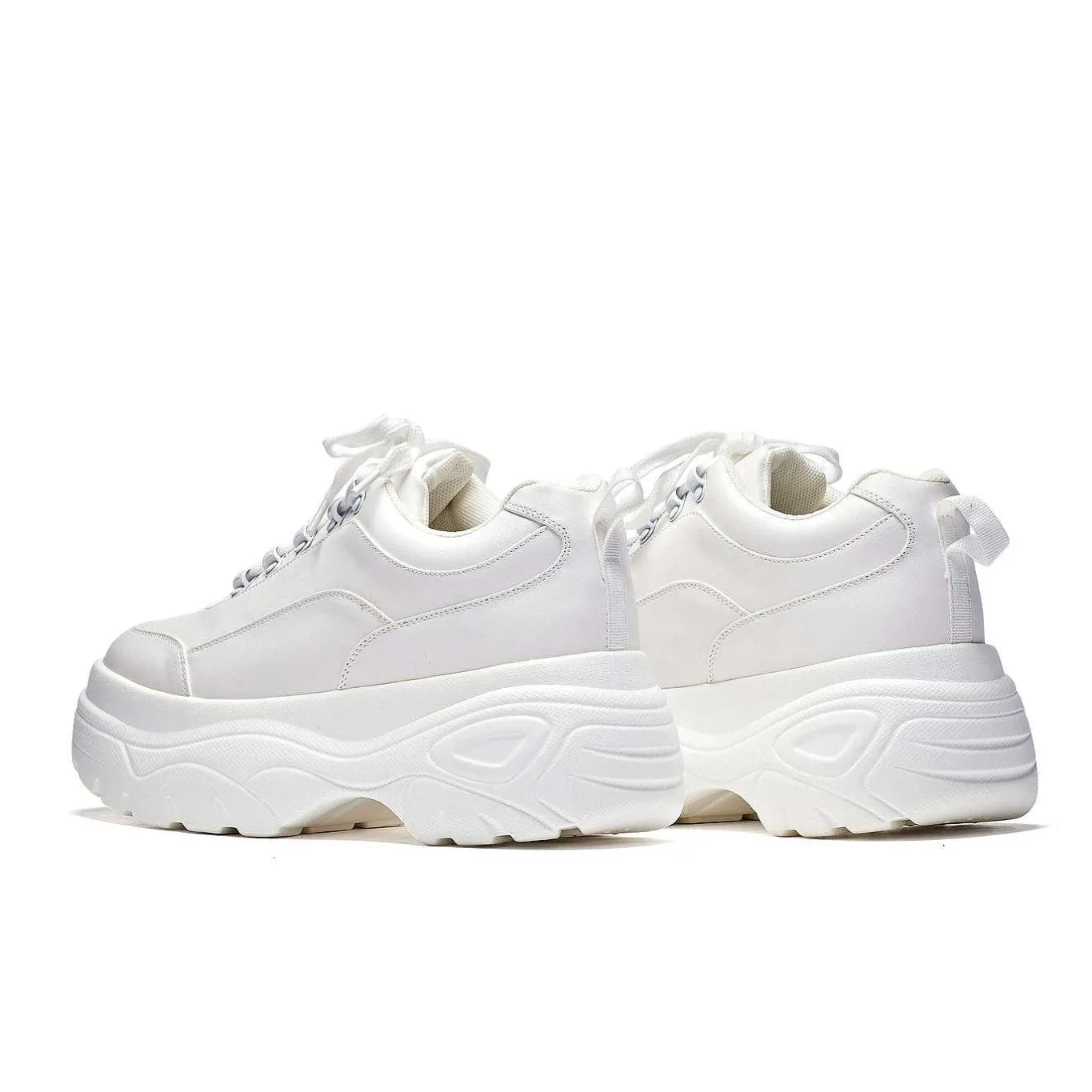 KOI footwear Jennie Striker White Chunky Bubble Trainers<Women'S Chunky Trainers