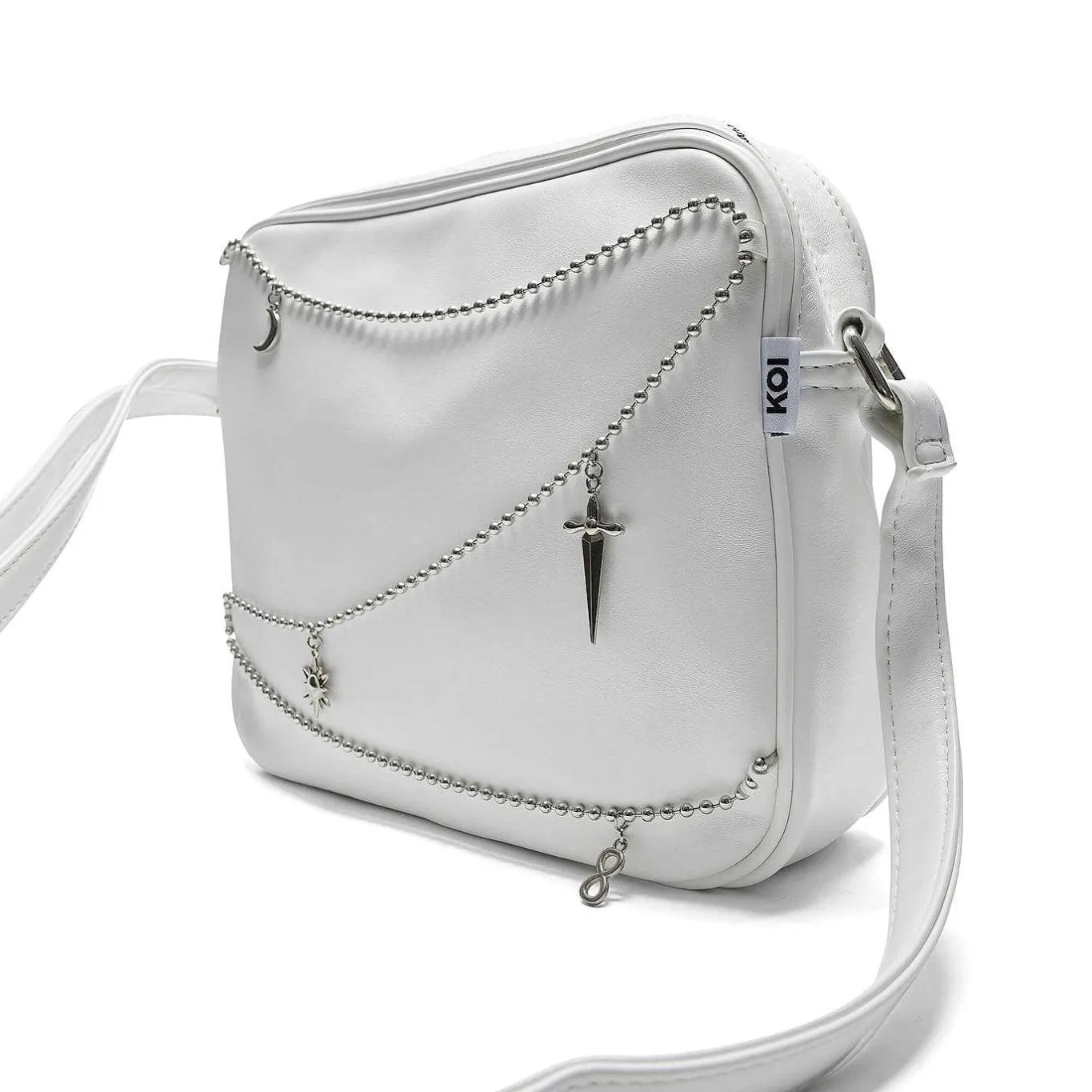 KOI footwear Jinx Mystic Charm White Shoulder Bag<Women'S Bags