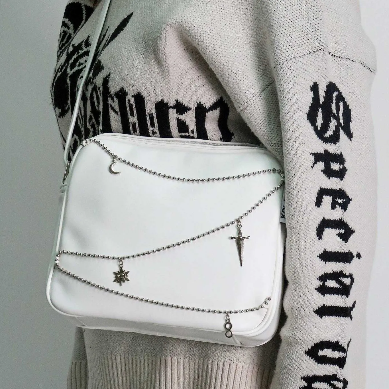 KOI footwear Jinx Mystic Charm White Shoulder Bag<Women'S Bags
