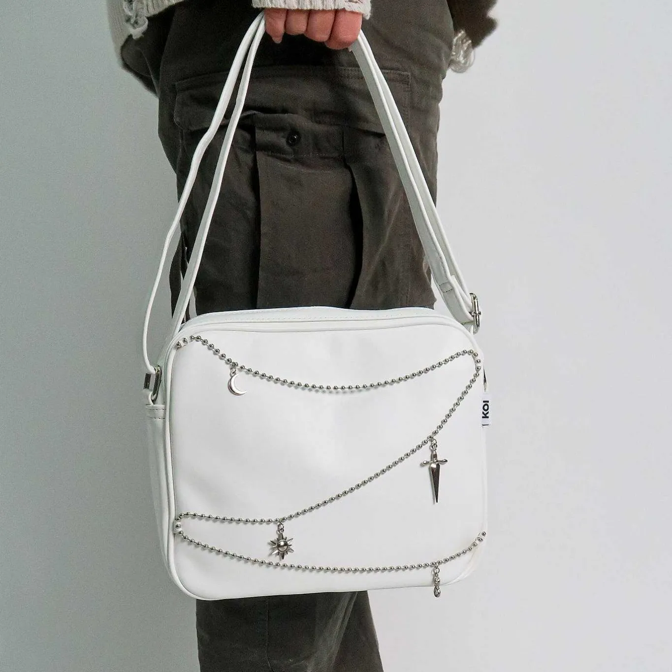KOI footwear Jinx Mystic Charm White Shoulder Bag<Women'S Bags