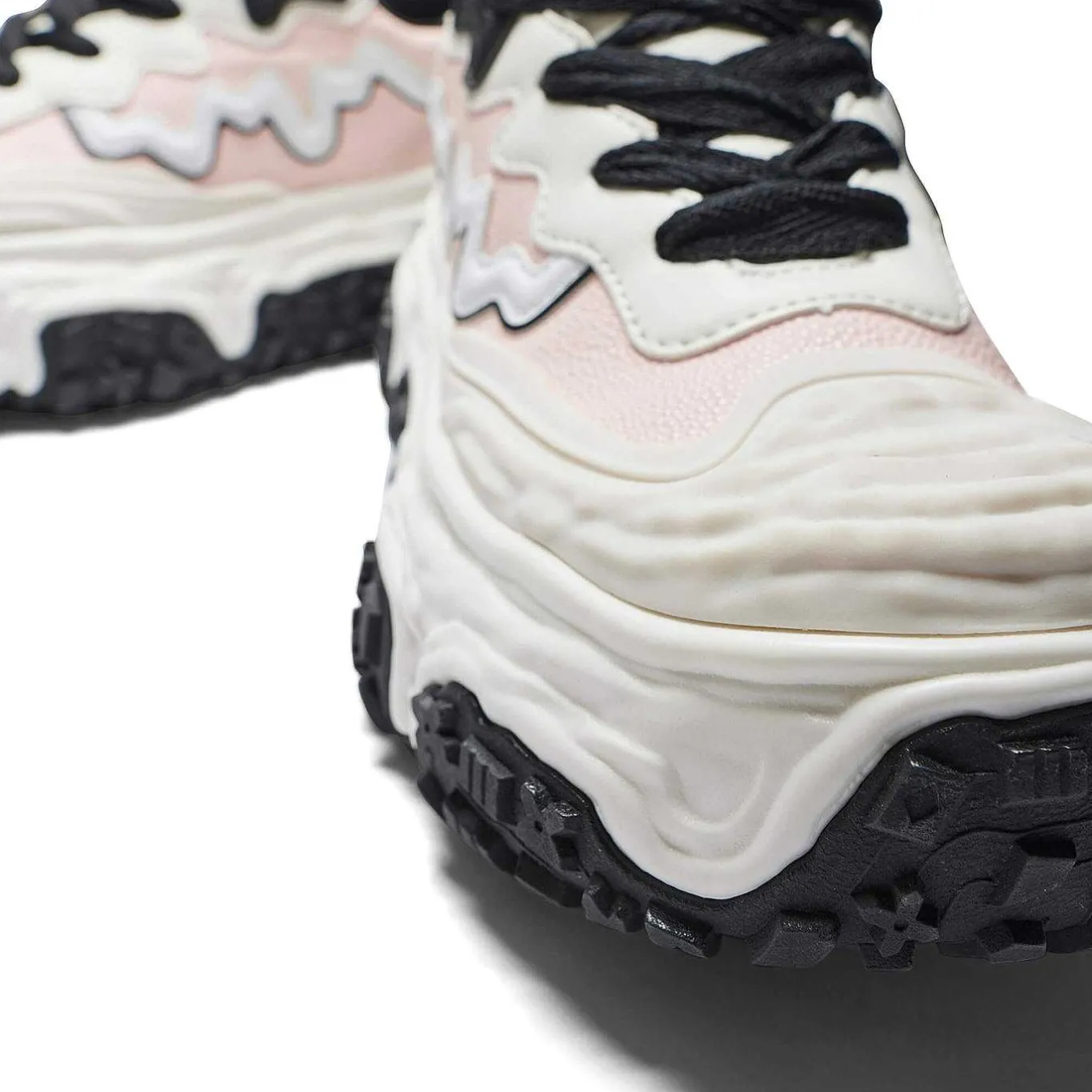 KOI footwear Layer Cake Chunky Trainers - White<Women'S Chunky Trainers