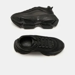 KOI footwear Lizzies V2 Black Extra Chunky Trainers<Women'S The Chunky Trainer