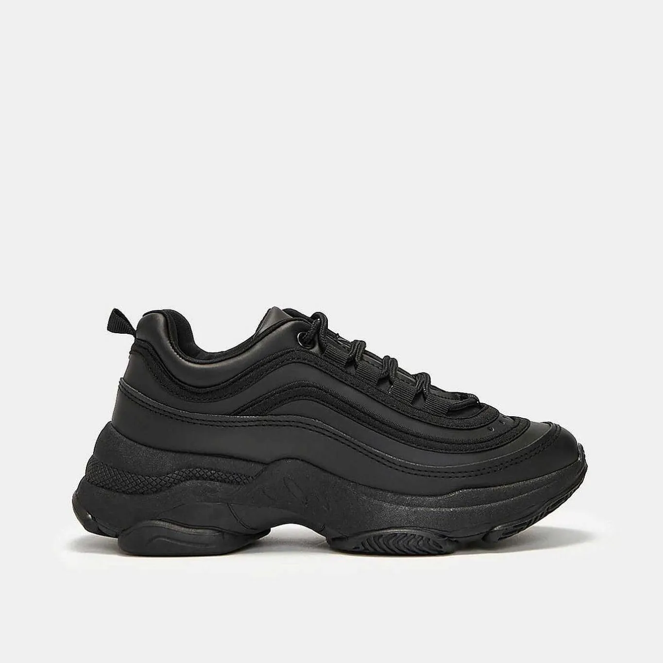 KOI footwear Lizzies V2 Black Extra Chunky Trainers<Women'S The Chunky Trainer