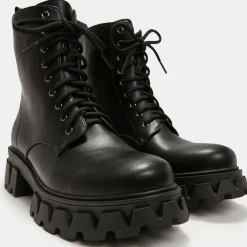 KOI footwear Muted Shadow Men'S Lace Up Boots<Men'S The Platform Boot