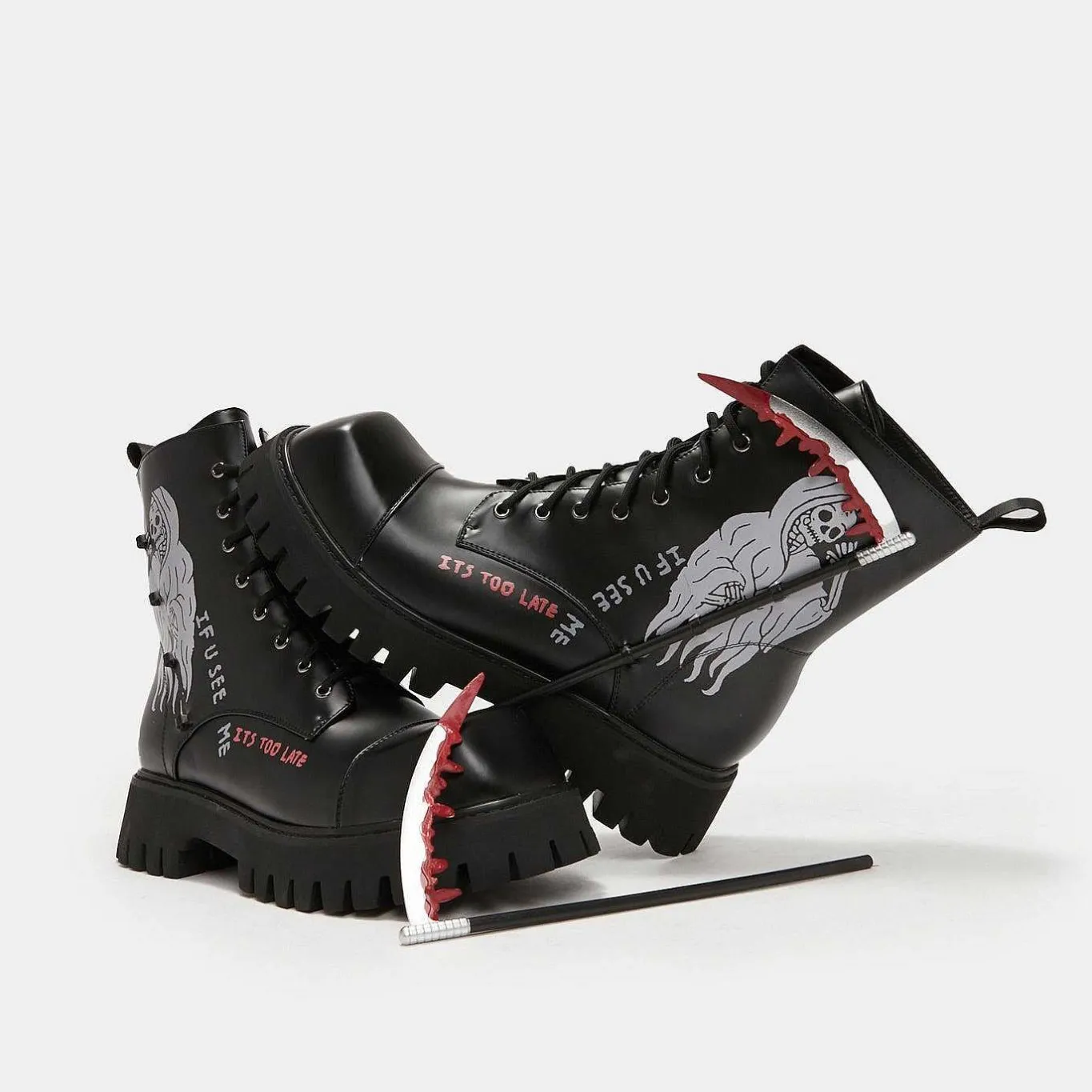 KOI footwear Nightwalker Scythe Boots<Women'S Platform Boots
