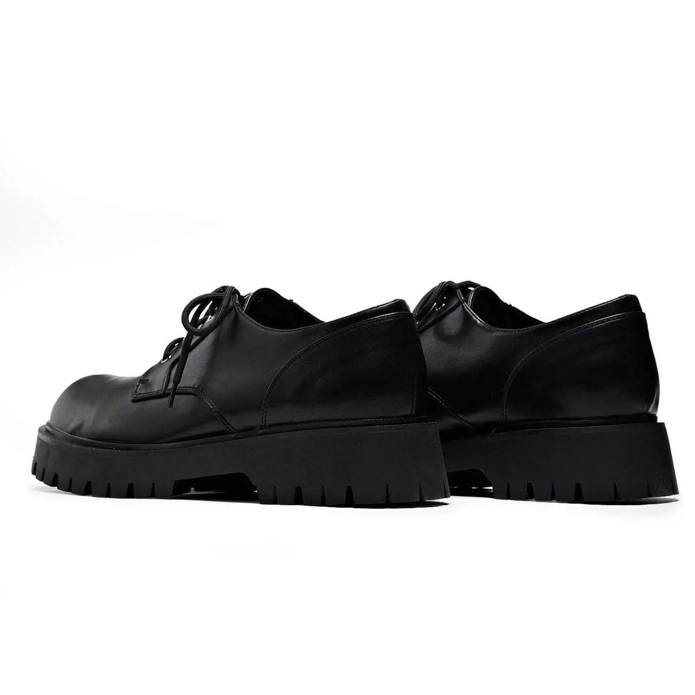 KOI footwear Pinemoon Men'S Black Lace Up Shoes<Men'S Lace Up