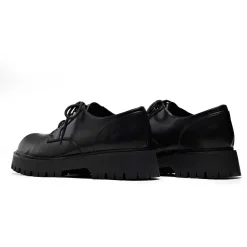 KOI footwear Pinemoon Men'S Black Lace Up Shoes<Men'S The Lace Up Shoe