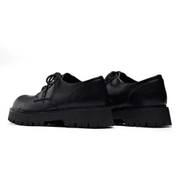 KOI footwear Pinemoon Men'S Black Lace Up Shoes<Men'S The Lace Up Shoe