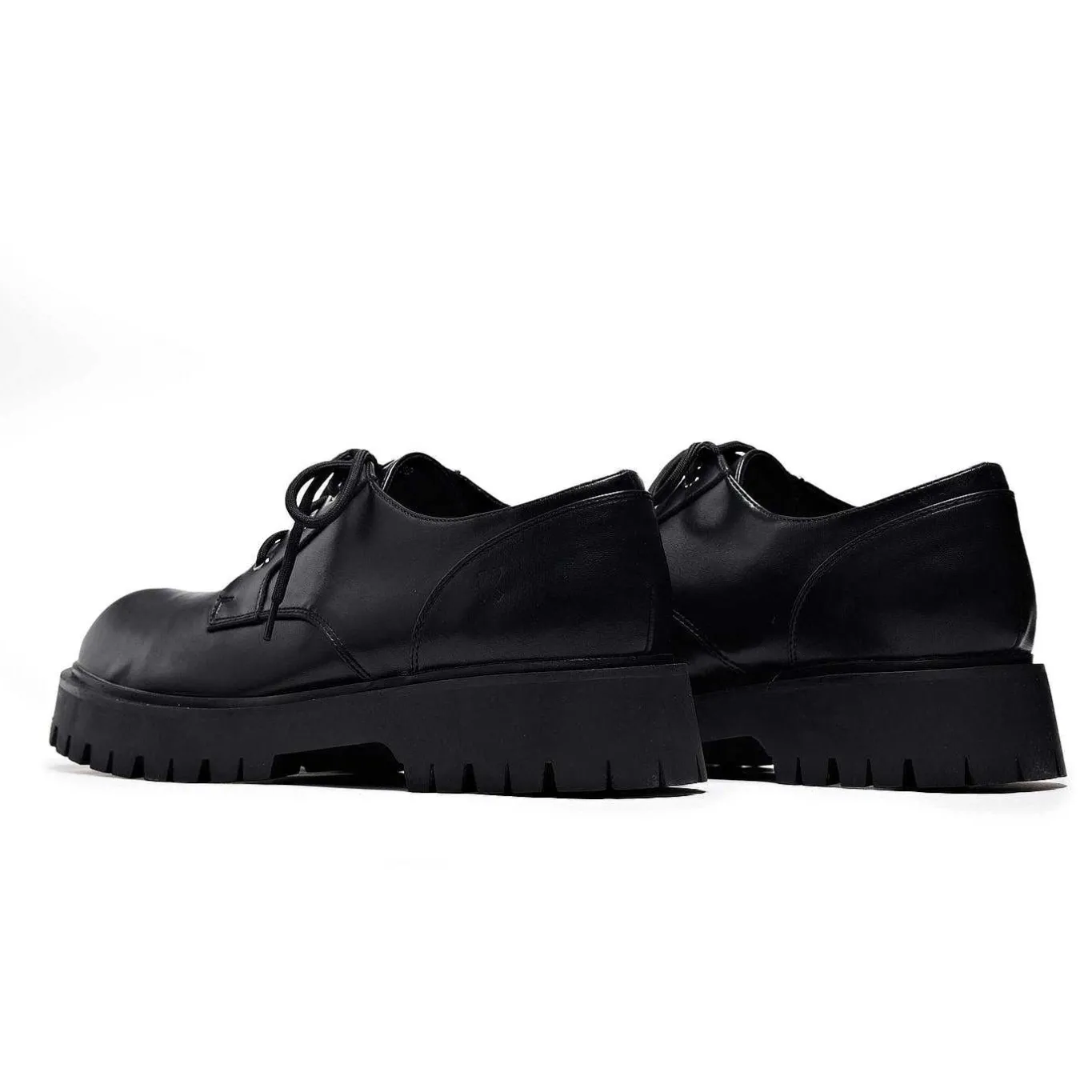 KOI footwear Pinemoon Men'S Black Lace Up Shoes<Men'S The Lace Up Shoe