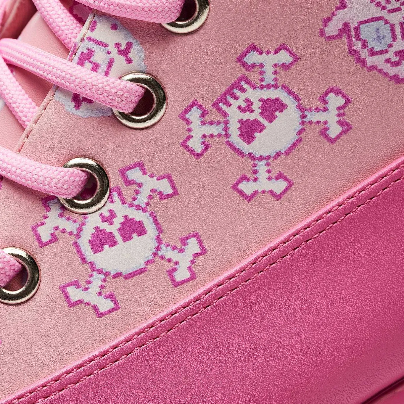 KOI footwear Pink Magic Yami Printed Trident Boots<Women'S Platform Boots