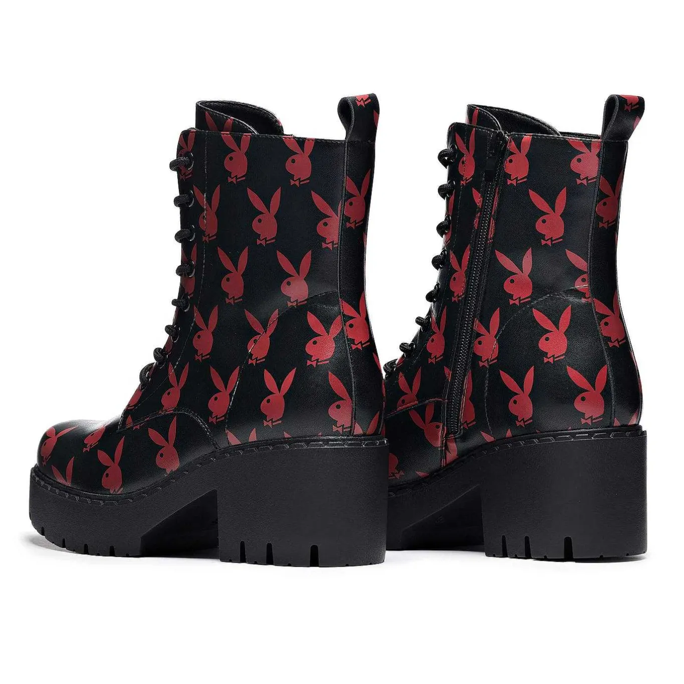 KOI footwear Playboy Reprise Red Switch Boots | Playboy X Koi Collection<Women'S Platform Boots