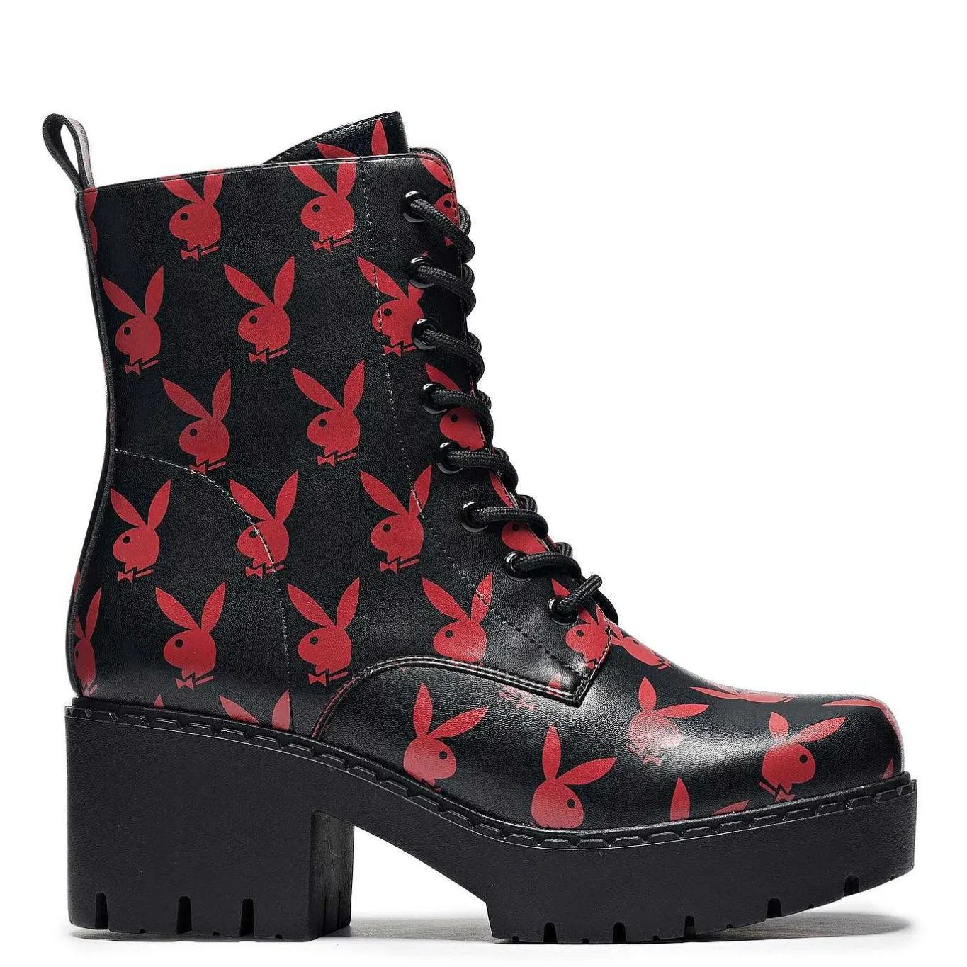 KOI footwear Playboy Reprise Red Switch Boots | Playboy X Koi Collection<Women'S Platform Boots