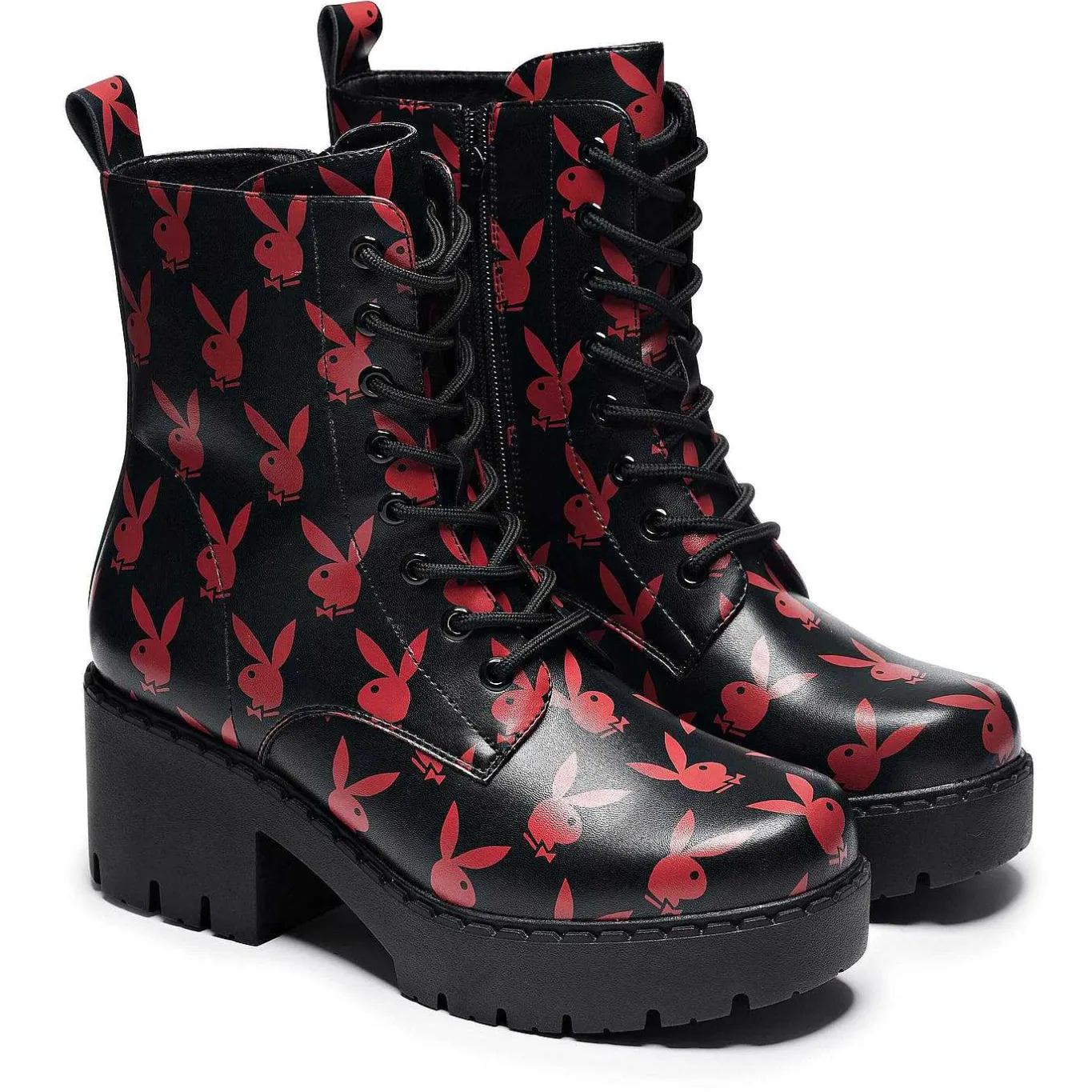 KOI footwear Playboy Reprise Red Switch Boots | Playboy X Koi Collection<Women'S Platform Boots