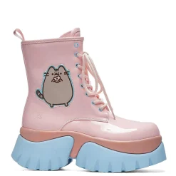 KOI footwear Pusheen Doughnuts Pastel Patent Boots<Women'S Platform Boots