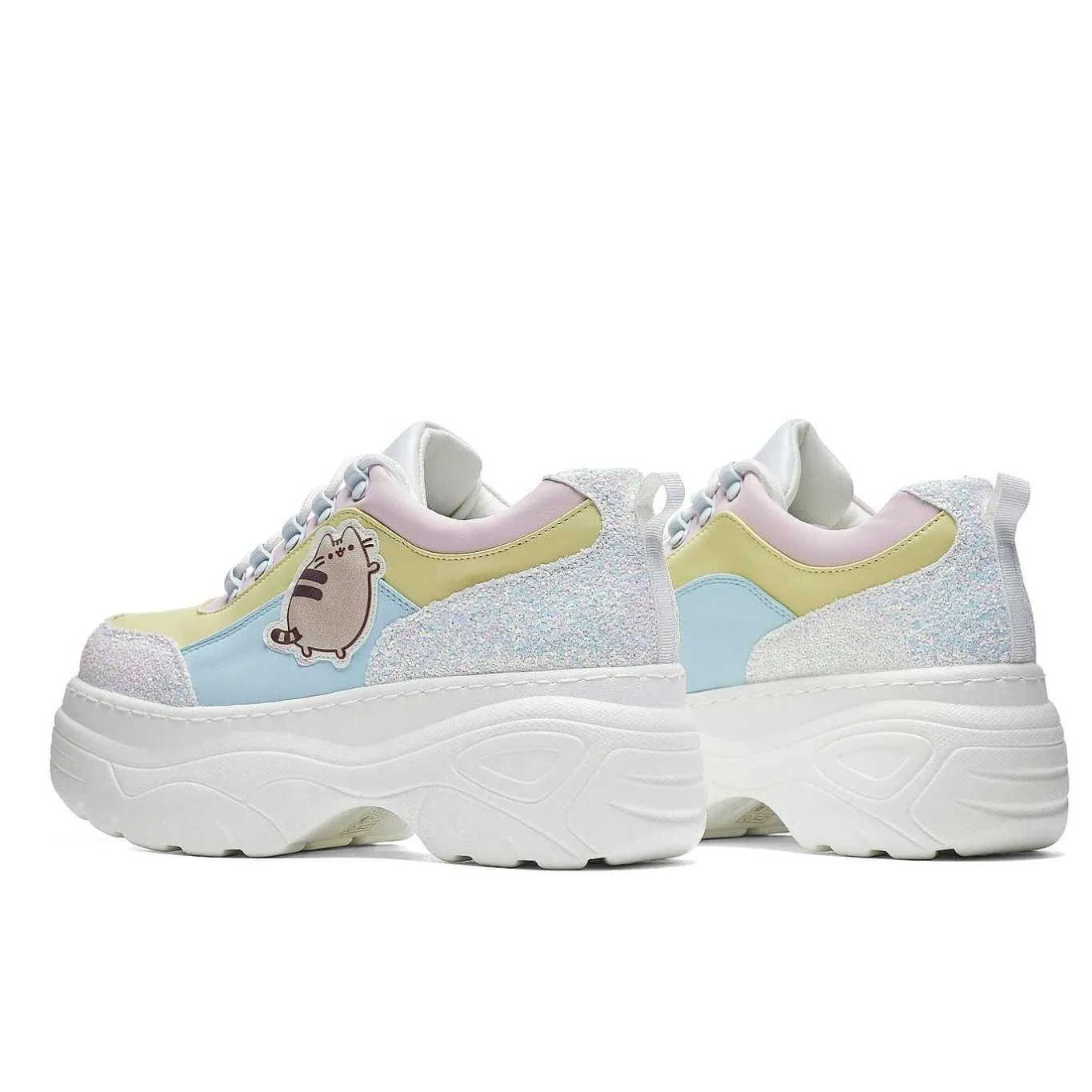 KOI footwear Pusheen Unicorn Glitter Chunky Trainers<Women'S Sporty Trainers