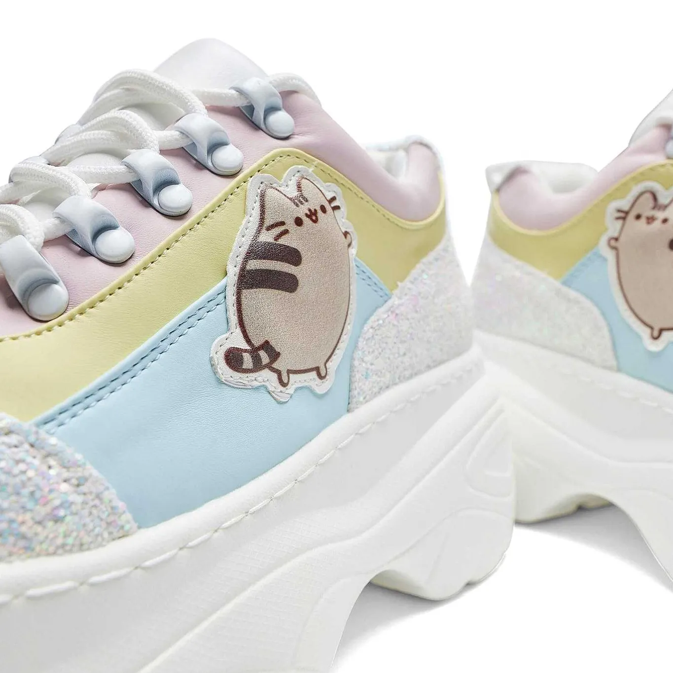 KOI footwear Pusheen Unicorn Glitter Chunky Trainers<Women'S Sporty Trainers