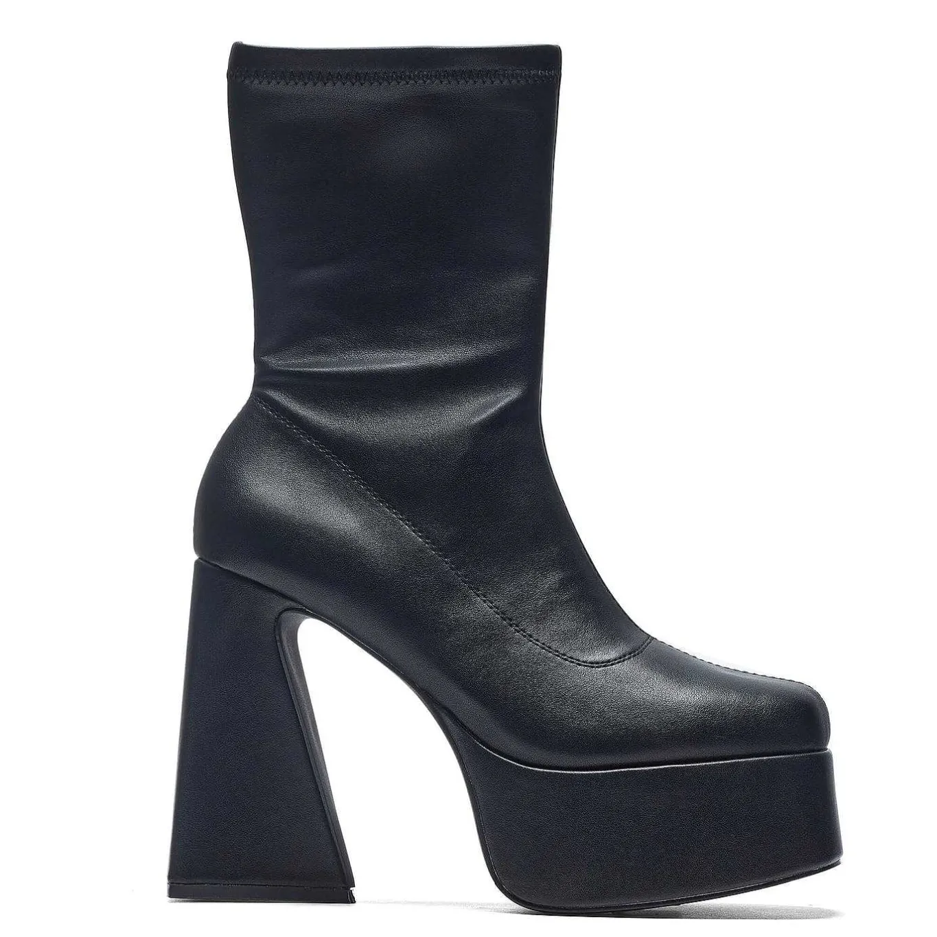 KOI footwear Rakot Heeled Black Ankle Boots<Women'S Heeled Boots