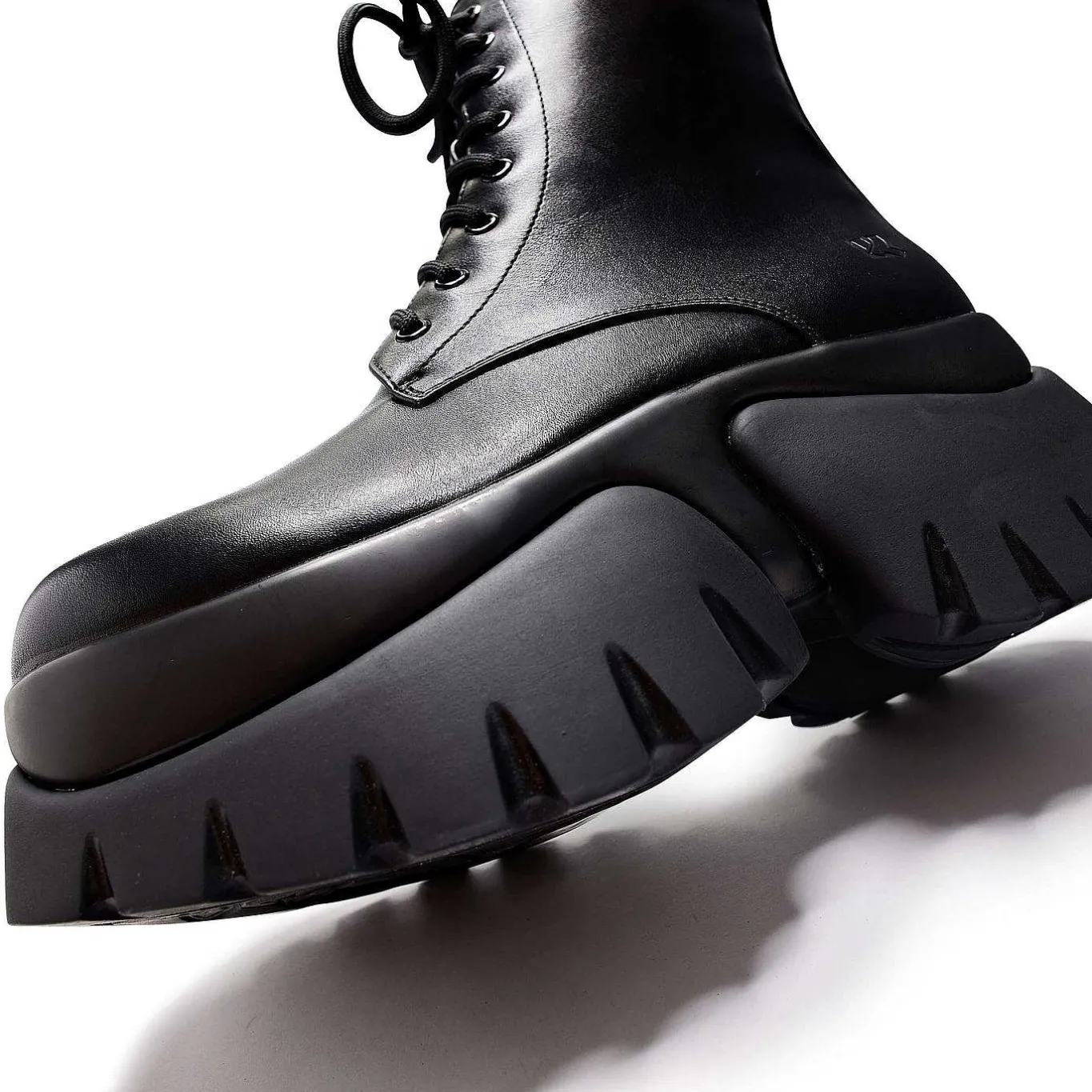 KOI footwear Rancor Vilun Black Lace Up Boots<Women'S Ankle Boots