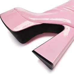 KOI footwear Raspberry Ripple Heeled Long Boots<Women'S Heeled Boots