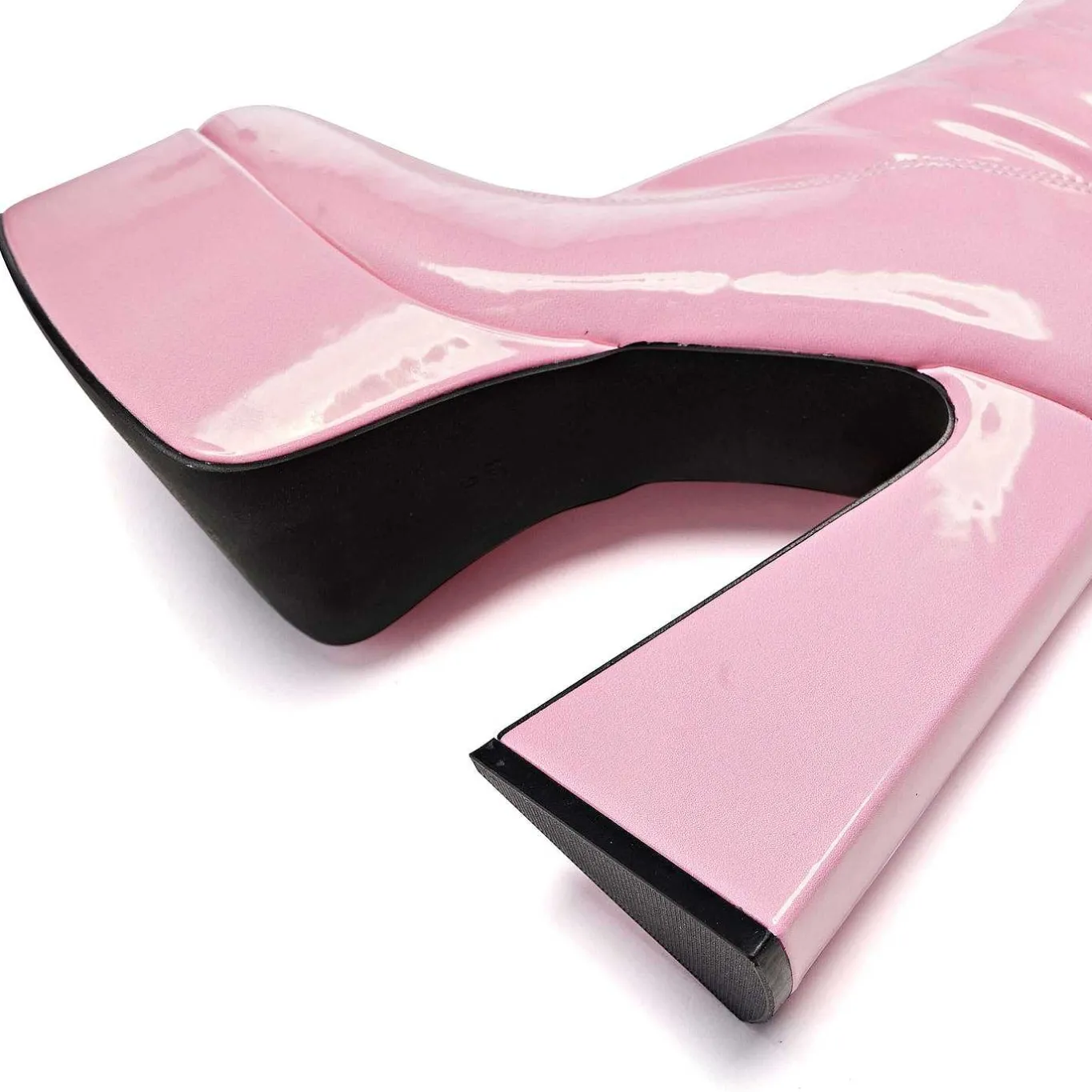 KOI footwear Raspberry Ripple Heeled Long Boots<Women'S Heeled Boots