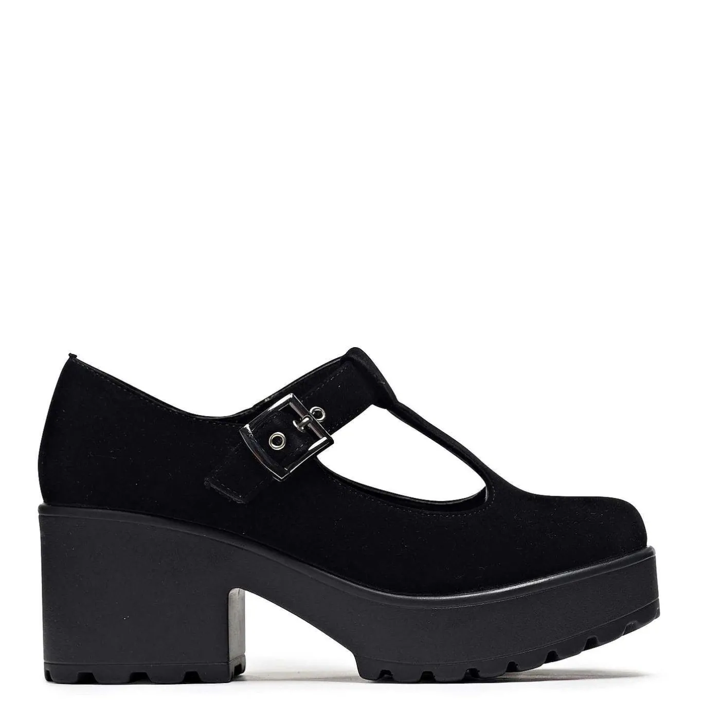 KOI footwear Sai Black Mary Jane Shoes 'Suede Edition'<Women'S Black Mary Janes